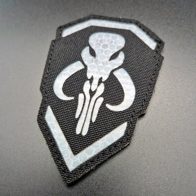 Aufnäher Morale Patch Mandalorian Star Wars Mythosaurier Mandalore Boba Fett