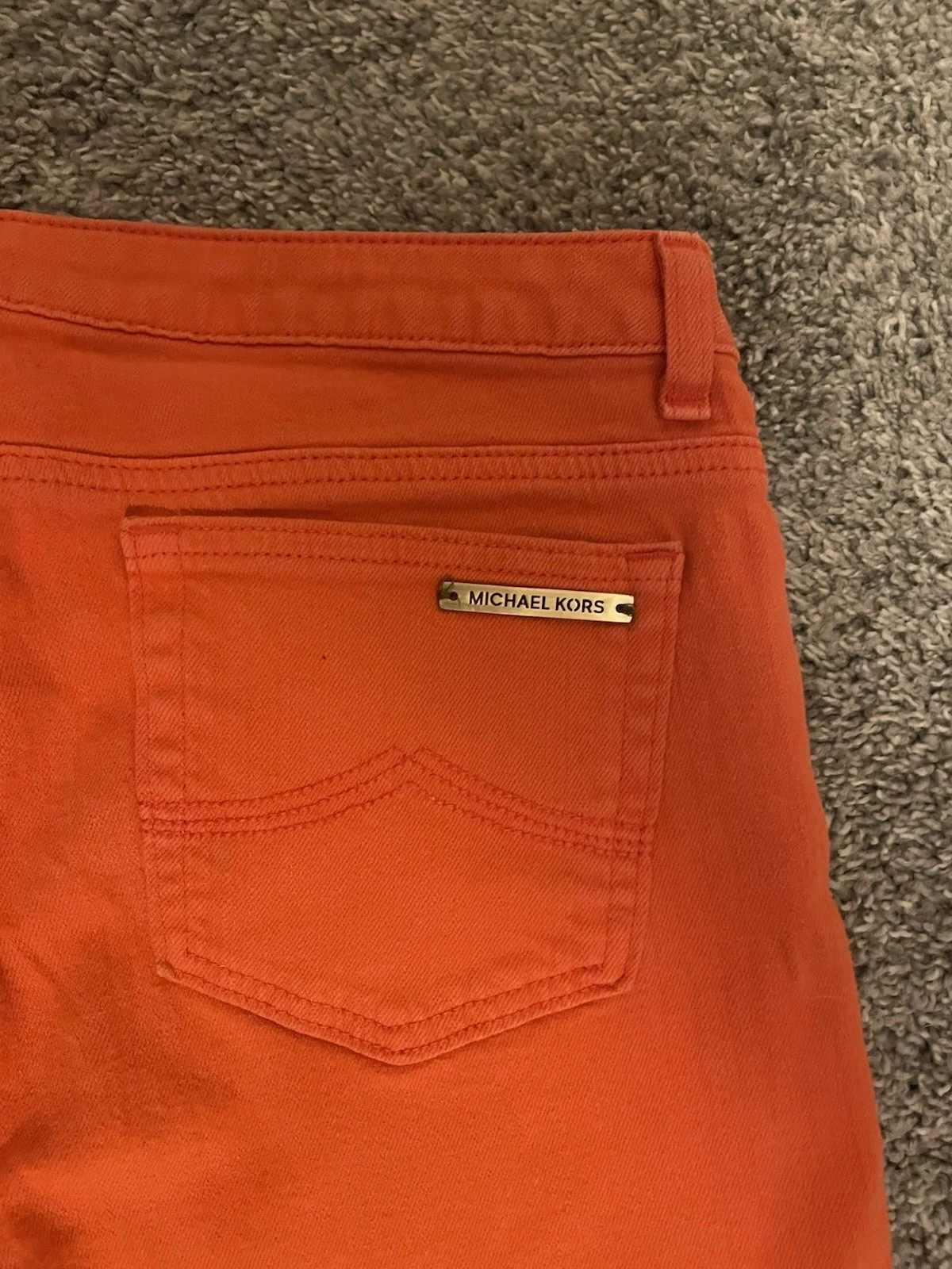 Michael Kors Orange Capri Pants Womens