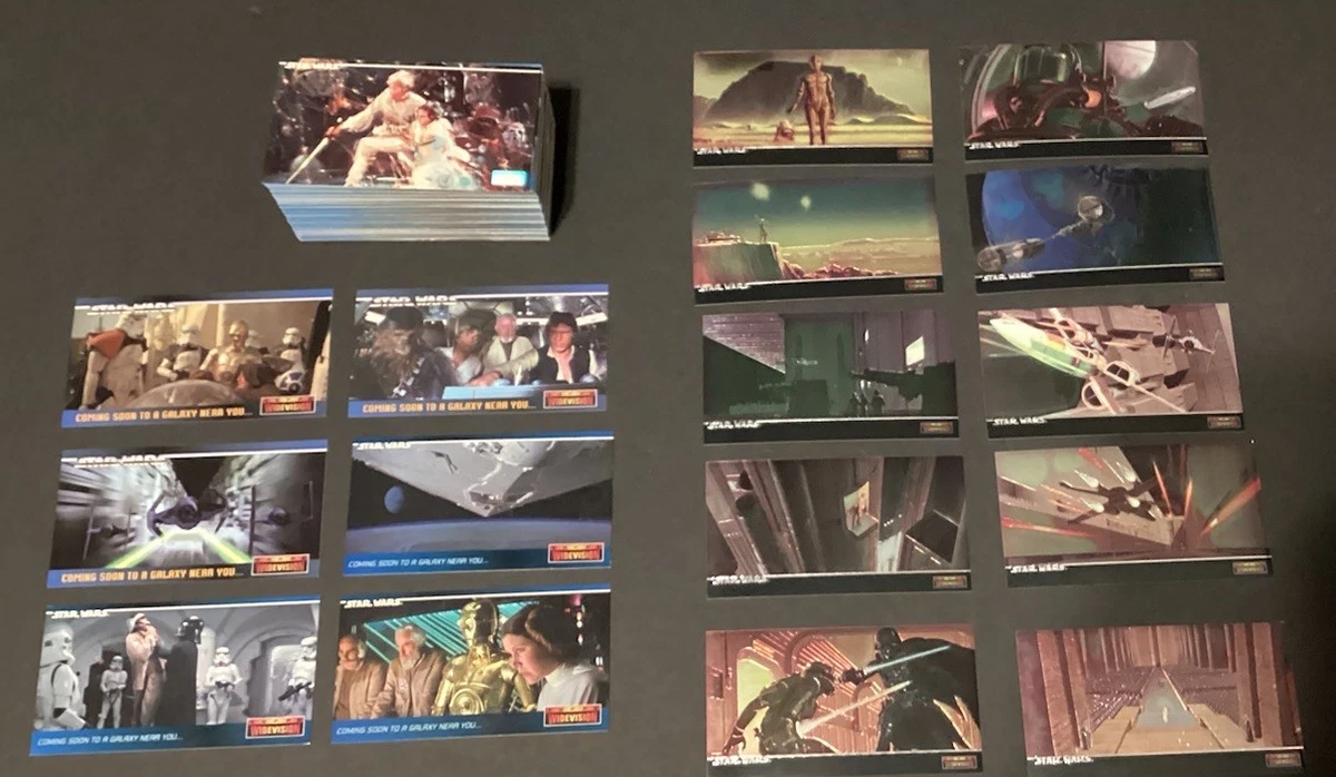 Topps Star Wars Widevision Trading Cards for sale | eBay