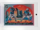 TUA TAGOVAILOA TYREEK HILL 2024 OPTIC DOWNTOWN DUO PRIZM #7 DOLPHINS Q4444