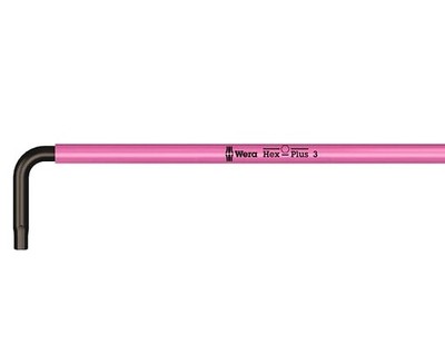 Wrench: hex key; Hex Plus,spherical; HEX 3mm; Over - WERA.05022606001 | EU Stock