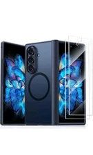 Black Magnetic Shockproof for Samsung Galaxy Z Fold 7 Case Screen Protector  New