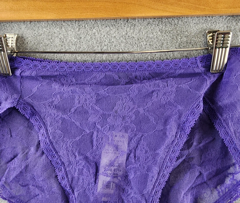 NATORI Bliss Allure One Lace French Cut Underwear Women's One Size Deep Indigo - Image 4 of 4