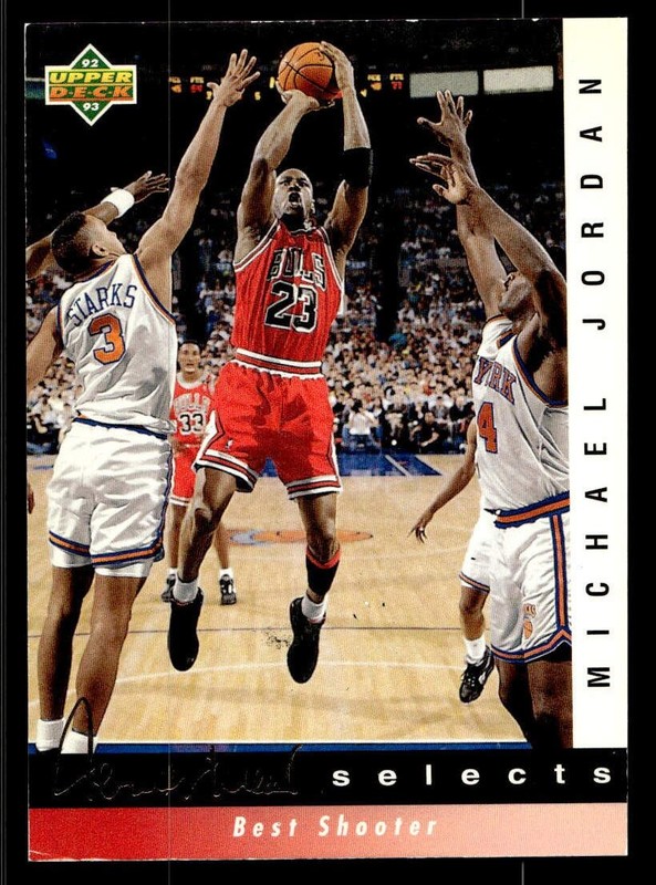 1992-93 Upper Deck #JW1 Michael Jordan Chicago Bulls Jerry West Selects MINT