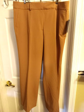 NWT Tommy Hilfiger Ladies Sz 16 Deep Camel Dress Pants-Sutton Boot Leg
