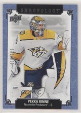 2019-20 Upper Deck Chronology Metallic Blue 15/122 Pekka Rinne #126 0gn4