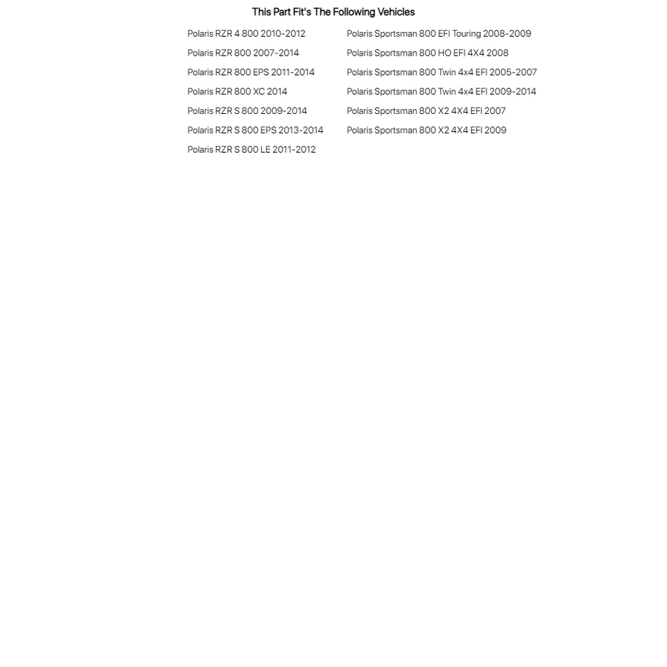 Wiseco Piston Kit  For Polaris Sportsman 800 Twin 4x4 EFI 2005-2007,2009-2014 - Image 4 of 4