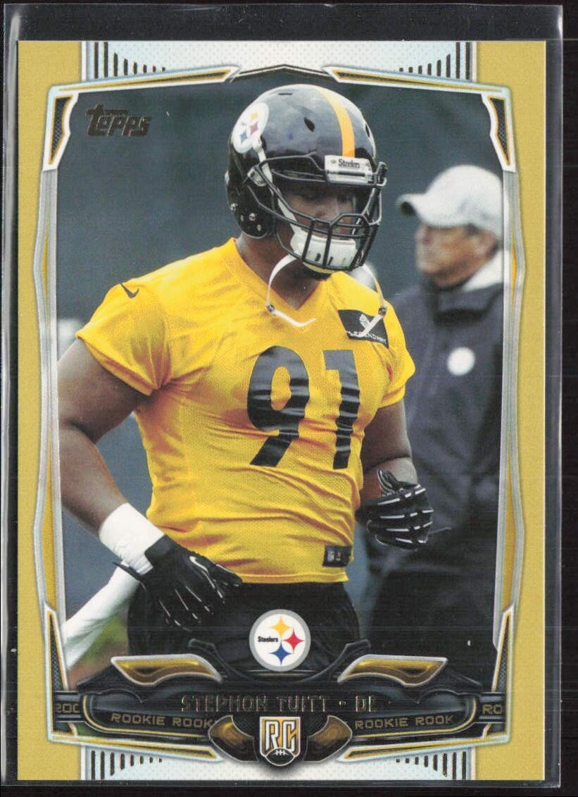 2014 Topps #416 Stephon Tuitt Gold #/2014 Pittsburgh Steelers (S)