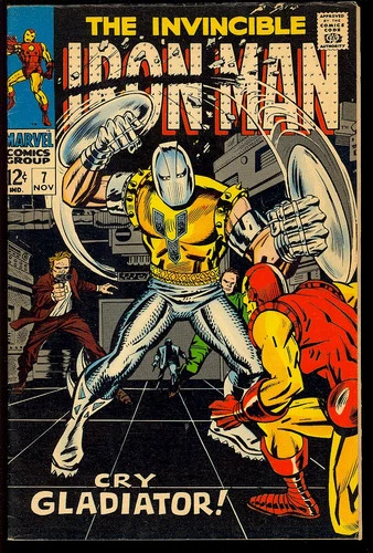 Iron Man #7 Very Nice Silver Age Superhero Vintage Marvel Comic 1968 FN+