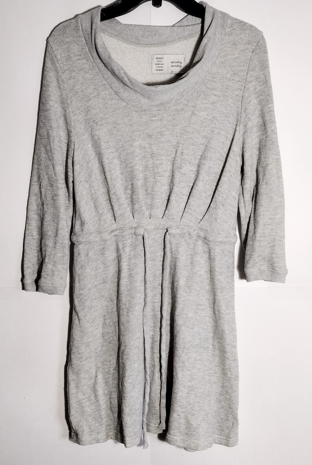 Anthropologie Saturday Sunday Chatham Terry Dress Siz… Gem