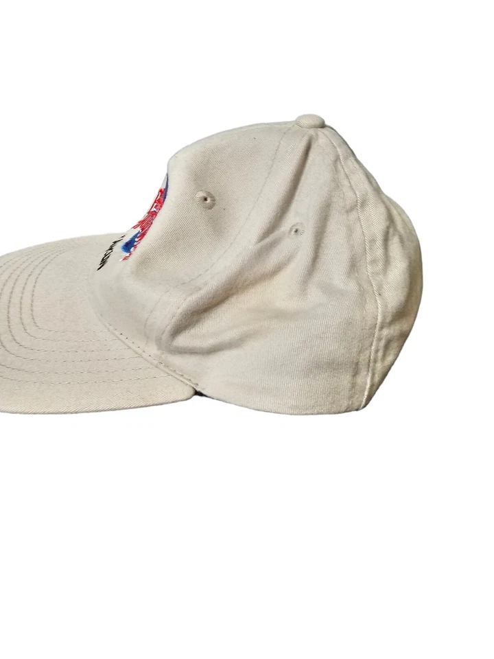 Sombrero de Colección Planet Hollywood Cancún Snapback Usado Azul Blanco Logo Raro Foto 2 de 4