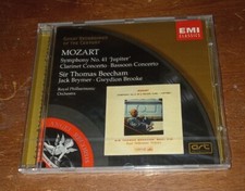 Mozart: Symphony No. 41 Jupiter Clarinet Concerto Bassoon Concerto (CD, 2001) 