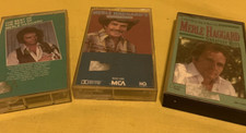 LOT 3 Cassette Tapes Country Music Great Merle Haggard
