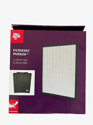 Dirt Devil Filterset Pureza 150, 1x Hepa, 2x Karbon-Filter für Luftreiniger