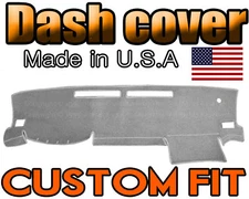 fits 2016 - 2023  TOYOTA TACOMA  DASH COVER MAT DASHBOARD PAD USA /  LIGHT  GREY
