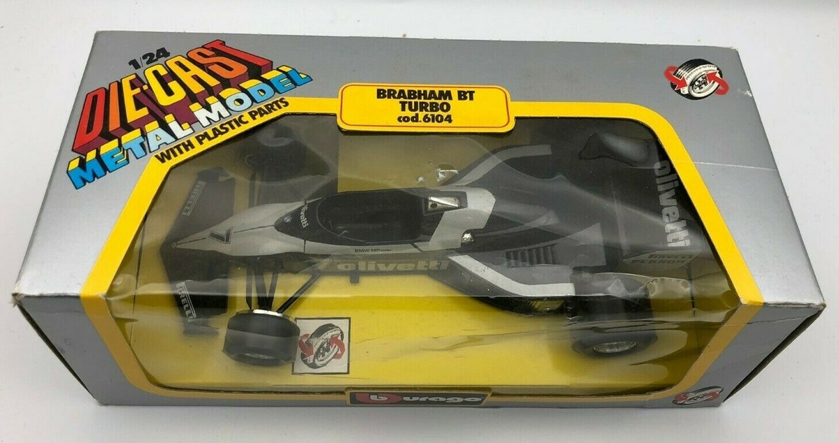 Bburago Brabham BT Turbo Die Cast Metal Model w/ Plastic Parts 1