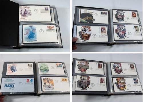 US FDC FIRST DAY OF ISSUE STAMPS COVERS COLLECTION 1976-77 in binder | eBay