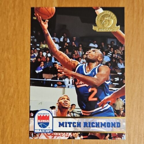 Mitch Richmond 1993-94 NBA Hoops 5th Anniversary #190 - Picture 1 of 3