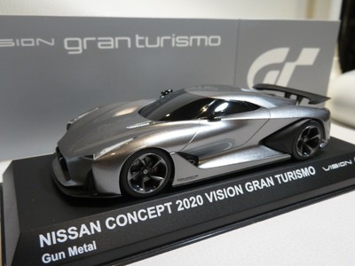 京商 1/43 NISSAN CONCEPT 2020 VISION GRAN Kyosho 1/43 Nissan Concept 2020 Vision Gran Turismo Gun Metal. | eBay