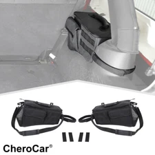 2Pcs Cargo Trunk Side Storage Bag Tool Organizer For Jeep Wrangler JK 2007-2017