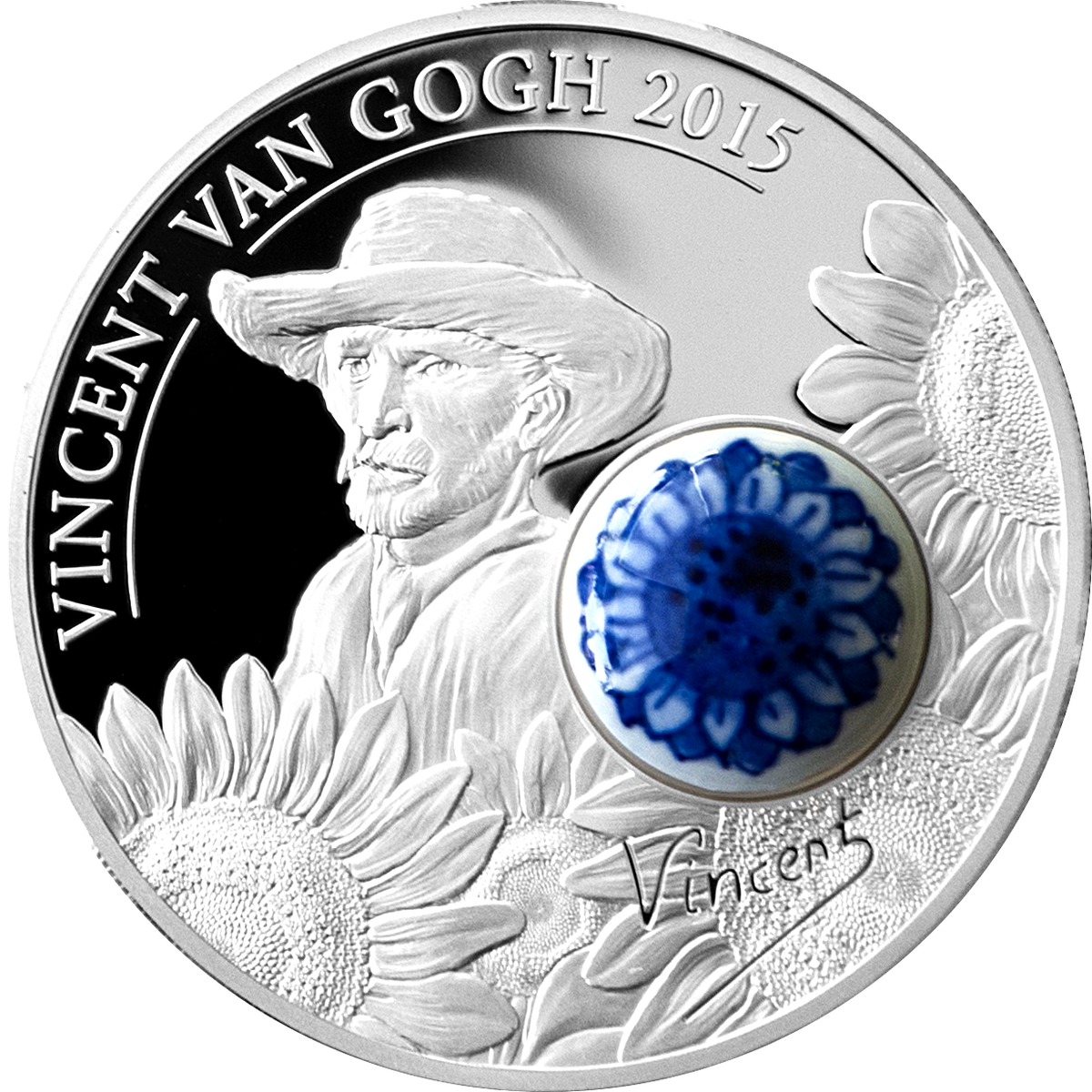 2015 Royal Delft 125th Ann. Vincent van Gogh Silver Coin | eBay