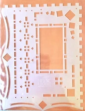 EK Success Jr. Border Buddy Scrapbook Template - Square Dance - NEW