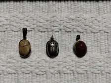 Egyptian Scarabs - Three pieces