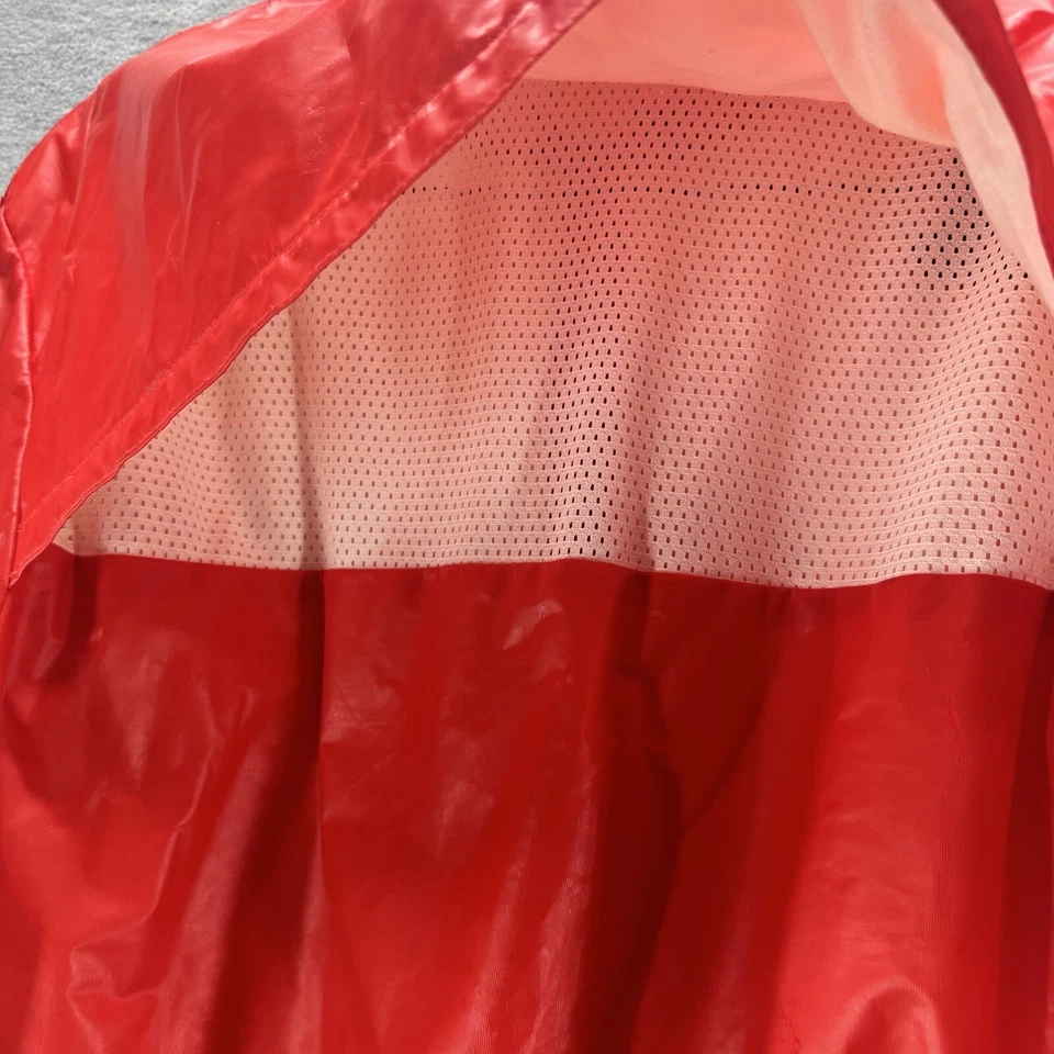 Vintage MIZUNO - Red Pullover 1/4 Zip Long Sleeve Windbreaker Size Large A51 - Image 3 of 4