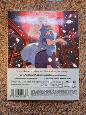 Nekomonogatari White Blu-ray US Aniplex of America AoA | eBay