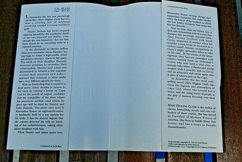 REMEMBER ME by Mary Higgins Clark (HCDJ) - Picture 2 of 5