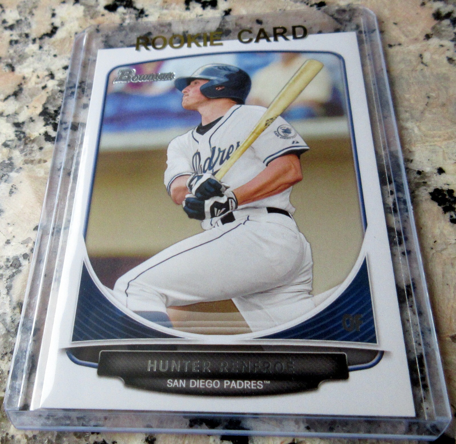 HUNTER RENFROE 2013 Bowman #1 Draft Pick Rookie Card RC KC Royals🔥🔥🔥$$$