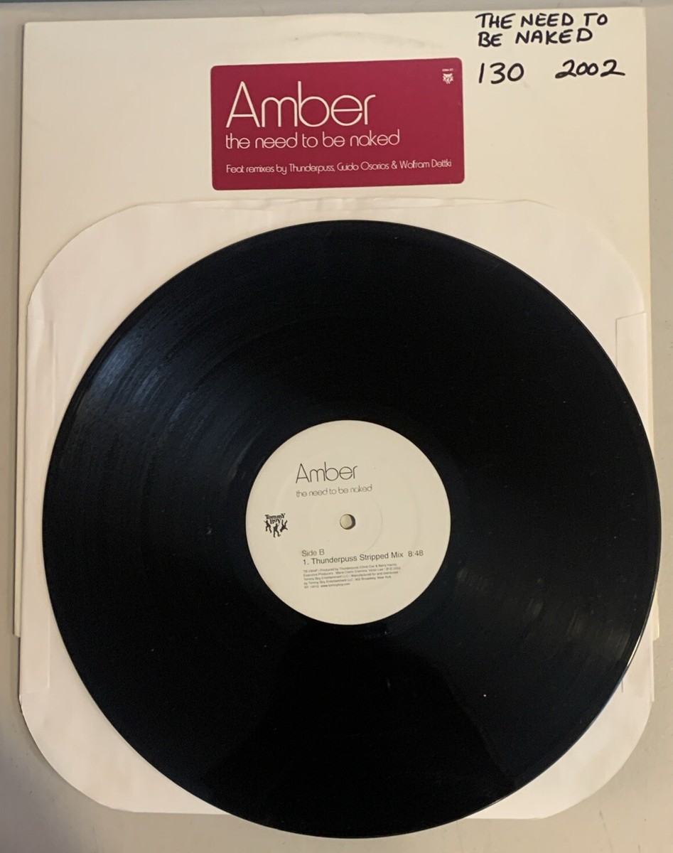 Amber, Maxi-Single, VG+, The Need To Be Naked, Tommy Boy TB-2364-P