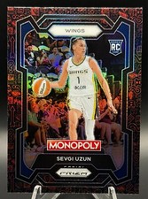 2024 Prizm Monopoly WNBA - Sevgi Uzun Red Icons RC - Dallas Wings #22