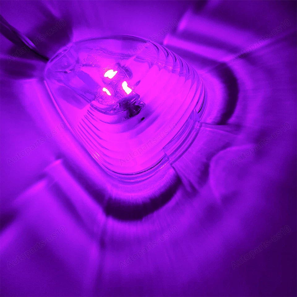 5x Luces LED moradas para techo de cabina para Ford F250 F350 F450 Super Duty 99-16 Foto 2 de 4