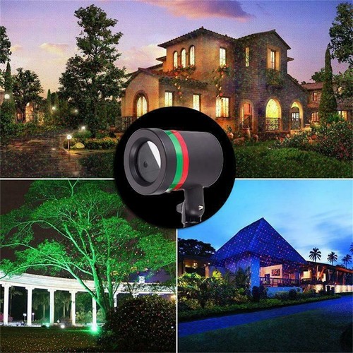 LED Laser Projector For Christmas Outdoor Star Shower Lights Lawn Decoration RP - Picture 9 of 12