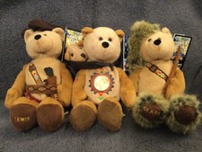Lewis and Clark, and Sacagawea  Pomp Collectable Teddy Bears Limited Treasures