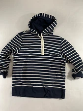 NEW Amazon Essentials Women's Hoodie Size S French Terry Fleece Pullover Blue