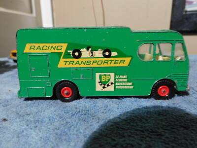 Vintage Matchbox K-5 BP Racing Car Transporter Very Nice Condition