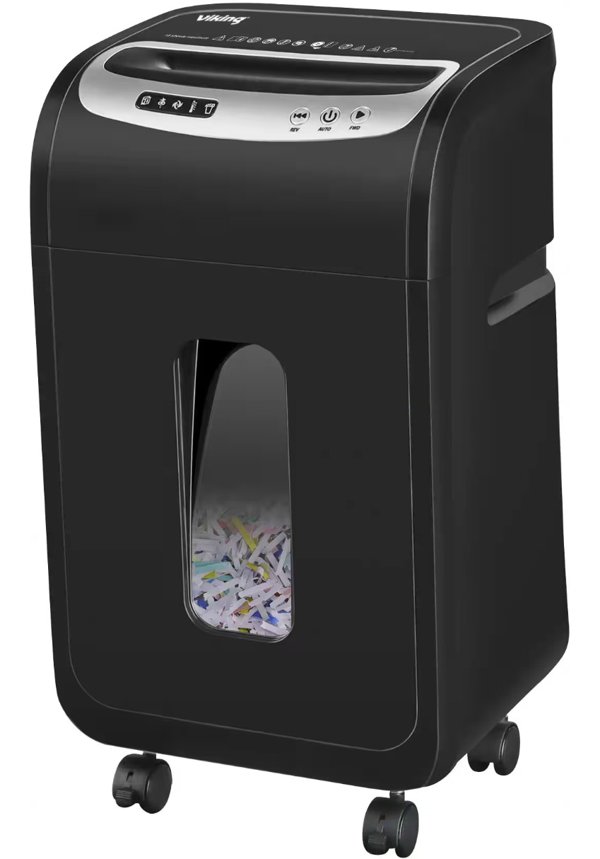 Viking Shredder 18 Sheets Cross Cut Security Level P-4 28 L OS1801CI OPEN BOX