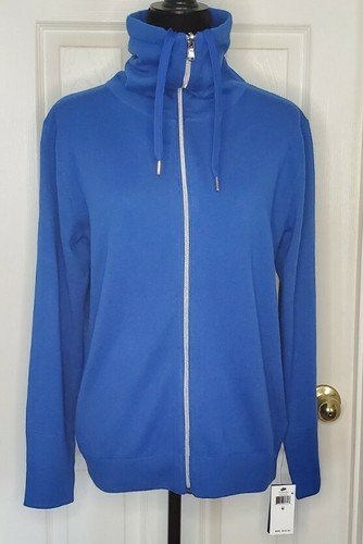 Polo Golf Ralph Lauren Royal Blue Zipup Women size m New with tag - Picture 2 of 7