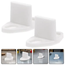 4 Pcs Barn Door Hardware Kit Floor Guide Guides for Bottom Parts