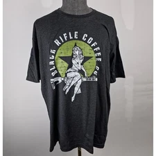 Black Rifle Coffee Company T-Shirt Size L  Bomber Graphic Men's