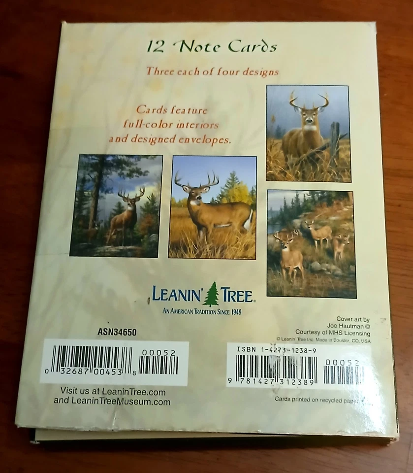 Leanin Tree 12 Note Cards By The Hautman Brothers - Image 2 of 4