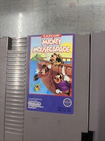 Mickey Mousecapade & Disney Little Mermaid NES Nintendo Bundle