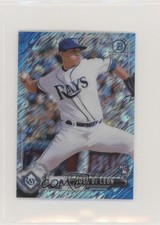 2017 Bowman Chrome Minis Base Rookies Blue Shimmer Refractor Jose De Leon 0w7