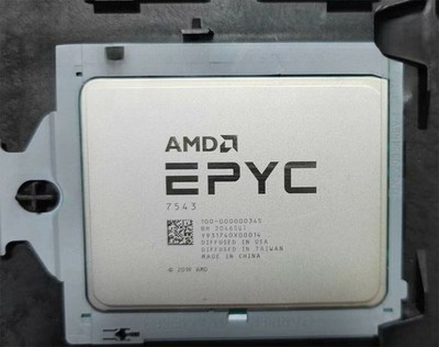 AMD EPYC 7543 Milan CPU processor 2.8GHz 32 core 64 thread L3 cache 225W