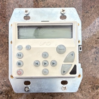Russound UNO-S2 REV.3 White System Control Keypad RoHS Compliant