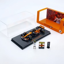 MINICHAMPS 1/64 McLaren MCL39 Lando Norris 2025 Monaco GP Winner w/ Figure P1