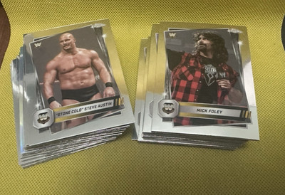 2025 Topps Chrome WWE Wrestling Base & X-Fractors #1-200 Pick Your Card