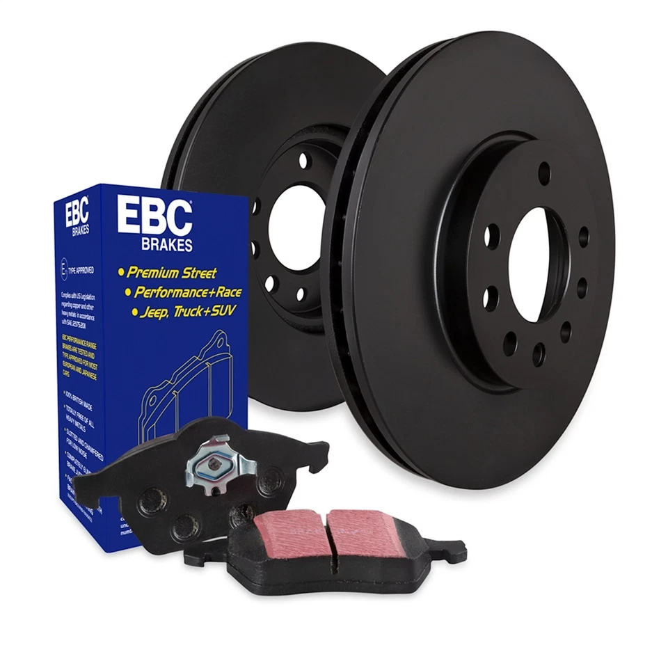 EBC S1KF1487 Brake Disc and Pad Kits 2-Wheel Set Front for Ford Crown Victoria - Image 2 of 2